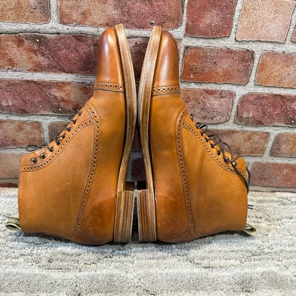 Barker Made in England lace up boots men’s s 11.5 US (10.5 UK ) - Picture 6 of 16
